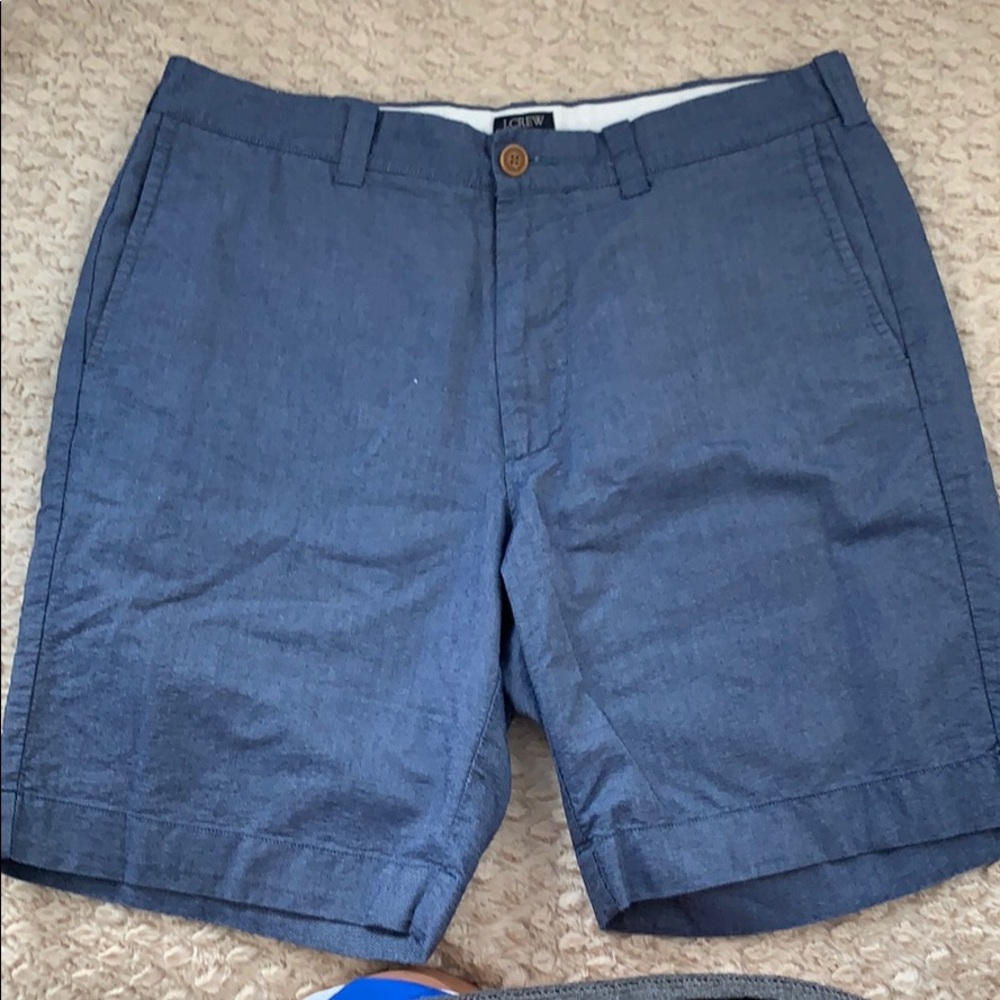 NWOT J. Crew chambray shorts || Size 33 ||